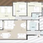 وحده سكنيه 167 متر مربع  - كمبوند اليسيوم